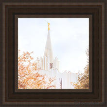 Load image into Gallery viewer, Jordan River Spring Blossoms Open Edition Canvas / 12 X Brown Frame Art
