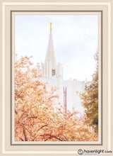Load image into Gallery viewer, Jordan River Spring Blossoms Open Edition Canvas / 20 X 30 White Frame Art
