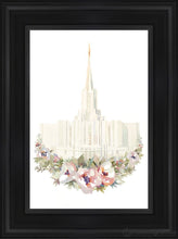 Load image into Gallery viewer, Jordan River Watercolor Open Edition Canvas / 12 X 18 Black Frame Art
