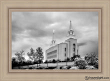 Load image into Gallery viewer, Kansas City Beacon On The Plains Open Edition Canvas / 30 X 20 Frame I 27 3/4 37 Art
