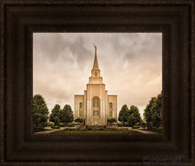 Load image into Gallery viewer, Kansas City Gods Own Temple Come Open Edition Print / 14 X 11 Frame T 17 3/4 20 Art
