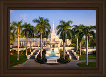 Load image into Gallery viewer, Kona Aerial Open Edition Canvas / 20 X 30 Brown Frame Art
