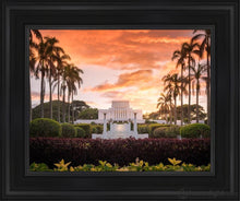 Load image into Gallery viewer, Laie Spread Thy Word Open Edition Canvas / 11 X 14 Black Frame Art
