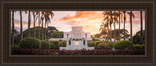 Load image into Gallery viewer, Laie Spread Thy Word Open Edition Canvas / 12 X 36 Brown Frame Art
