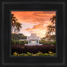 Load image into Gallery viewer, Laie Spread Thy Word Open Edition Canvas / 12 X Black Frame Art
