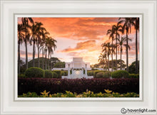 Load image into Gallery viewer, Laie Spread Thy Word Open Edition Canvas / 14 X 21 White Frame Art
