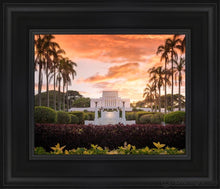 Load image into Gallery viewer, Laie Spread Thy Word Open Edition Canvas / 8 X 10 Black Frame Art
