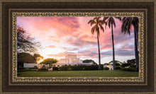 Load image into Gallery viewer, Laie Sunset Panorama Open Edition Canvas / 36 X 18 Frame M 27 3/4 45 Art
