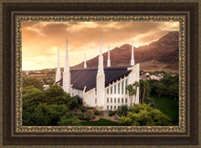 Load image into Gallery viewer, Las Vegas Desert Oasis Aerial Open Edition Canvas / 36 X 24 Frame M 33 3/4 45 Art
