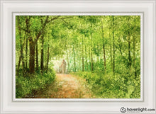 Load image into Gallery viewer, Lead Thou Me On Open Edition Canvas / 24 X 36 White Frame Art
