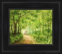 Load image into Gallery viewer, Lead Thou Me On Open Edition Canvas / 8 X 10 Black Frame Art
