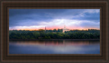 Load image into Gallery viewer, Leaving Nauvoo Open Edition Canvas / 15 X 30 Brown Frame Art
