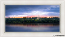 Load image into Gallery viewer, Leaving Nauvoo Open Edition Canvas / 15 X 30 White Frame Art
