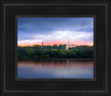 Load image into Gallery viewer, Leaving Nauvoo Open Edition Canvas / 8 X 10 Black Frame Art
