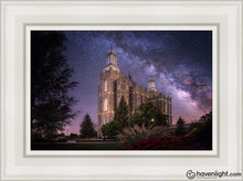 Load image into Gallery viewer, Logan Celestial Open Edition Canvas / 12 X 18 White Frame Art
