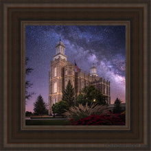 Load image into Gallery viewer, Logan Celestial Open Edition Canvas / 12 X Brown Frame Art
