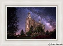 Load image into Gallery viewer, Logan Celestial Open Edition Canvas / 14 X 21 White Frame Art
