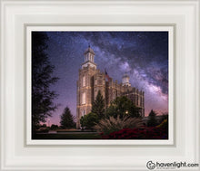 Load image into Gallery viewer, Logan Celestial Open Edition Canvas / 8 X 10 White Frame Art
