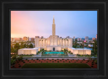 Load image into Gallery viewer, Los Angeles From On High Open Edition Canvas / 24 X 36 Black Frame Art
