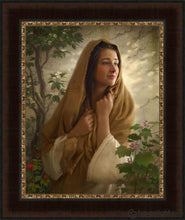 Load image into Gallery viewer, Mary Kept All Of These Things And Pondered Them In Her Heart Open Edition Canvas / 16 X 20 Frame H
