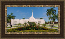Load image into Gallery viewer, Mérida Mexico Garden Peace Open Edition Canvas / 36 X 18 Frame M 27 3/4 45 Art
