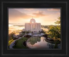 Load image into Gallery viewer, Meridian From On High Open Edition Canvas / 11 X 14 Black Frame Art
