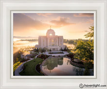 Load image into Gallery viewer, Meridian From On High Open Edition Canvas / 11 X 14 White Frame Art
