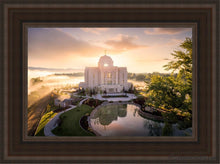 Load image into Gallery viewer, Meridian From On High Open Edition Canvas / 12 X 18 Brown Frame Art
