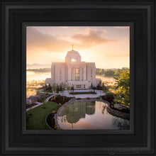 Load image into Gallery viewer, Meridian From On High Open Edition Canvas / 12 X Black Frame Art
