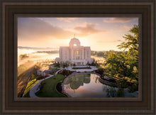 Load image into Gallery viewer, Meridian From On High Open Edition Canvas / 14 X 21 Brown Frame Art
