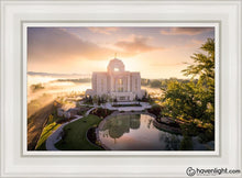 Load image into Gallery viewer, Meridian From On High Open Edition Canvas / 14 X 21 White Frame Art
