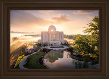 Load image into Gallery viewer, Meridian From On High Open Edition Canvas / 20 X 30 Brown Frame Art

