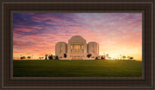Load image into Gallery viewer, Meridian High On The Mountain Top Open Edition Canvas / 15 X 30 Brown Frame Art
