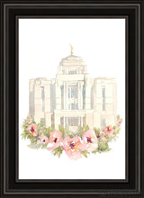 Load image into Gallery viewer, Meridian Watercolor Open Edition Canvas / 20 X 30 Black Frame Art

