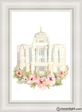 Load image into Gallery viewer, Meridian Watercolor Open Edition Canvas / 24 X 36 White Frame Art
