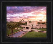 Load image into Gallery viewer, Mesa Sunrise Aerial Open Edition Canvas / 11 X 14 Black Frame Art
