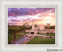 Load image into Gallery viewer, Mesa Sunrise Aerial Open Edition Canvas / 11 X 14 White Frame Art

