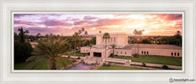 Load image into Gallery viewer, Mesa Sunrise Aerial Open Edition Canvas / 12 X 36 White Frame Art

