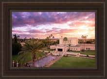 Load image into Gallery viewer, Mesa Sunrise Aerial Open Edition Canvas / 14 X 21 Brown Frame Art

