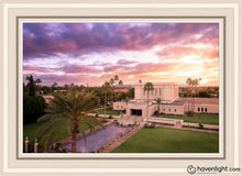 Load image into Gallery viewer, Mesa Sunrise Aerial Open Edition Canvas / 20 X 30 White Frame Art
