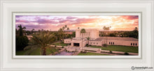 Load image into Gallery viewer, Mesa Sunrise Aerial Open Edition Canvas / 6 X 18 White Frame Art
