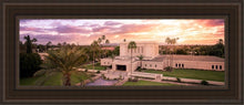 Load image into Gallery viewer, Mesa Sunrise Aerial Open Edition Canvas / 8 X 24 Brown Frame Art
