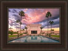 Load image into Gallery viewer, Mesa Sunset Panorama Open Edition Canvas / 12 X 18 Brown Frame Art
