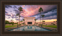 Load image into Gallery viewer, Mesa Sunset Panorama Open Edition Canvas / 15 X 30 Brown Frame Art
