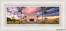 Load image into Gallery viewer, Mesa Sunset Panorama Open Edition Canvas / 6 X 18 White Frame Art
