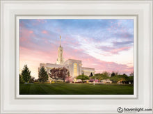 Load image into Gallery viewer, Mount Timpanogos Spring Open Edition Canvas / 12 X 18 White Frame Art
