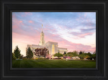 Load image into Gallery viewer, Mount Timpanogos Spring Open Edition Canvas / 14 X 21 Black Frame Art
