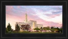 Load image into Gallery viewer, Mount Timpanogos Spring Open Edition Canvas / 15 X 30 Black Frame Art
