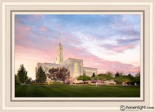 Load image into Gallery viewer, Mount Timpanogos Spring Open Edition Canvas / 20 X 30 White Frame Art
