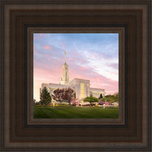 Load image into Gallery viewer, Mount Timpanogos Spring Open Edition Canvas / 6 X Brown Frame Art
